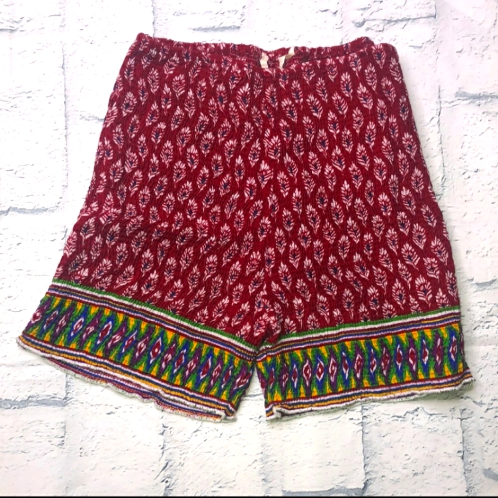 Free People Maia smocked stretch shorts